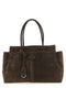 Tod's Medium Suede Shopping Bag