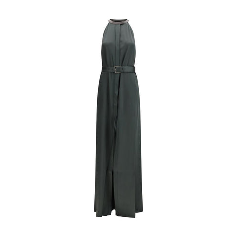 Tom Ford Bicolor Acetate Long Dress