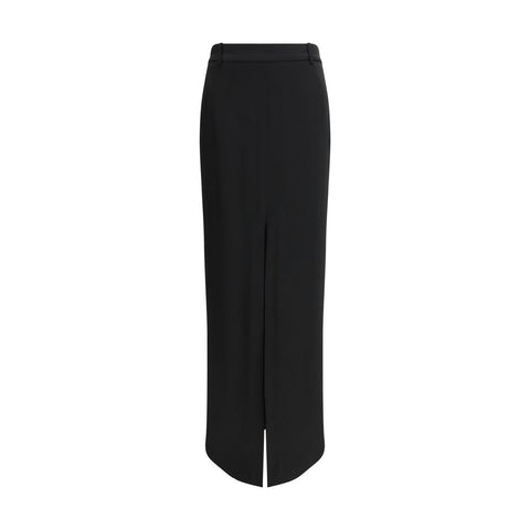 Tom Ford Black Acetate Long Skirt