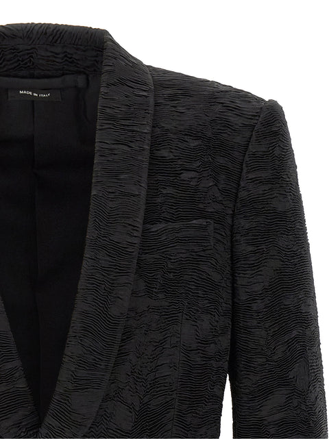Tom Ford Black Colbert Blazer