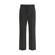 Tom Ford Black Wool Casual Pants