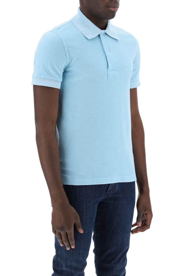 Tom ford lightweight terry cloth polo-men > clothing > t-shirts and sweatshirts > polos-Tom Ford-Urbanheer
