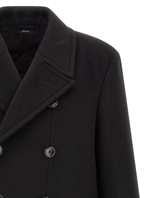Tom Ford Luxury Melton Db Officer Coat