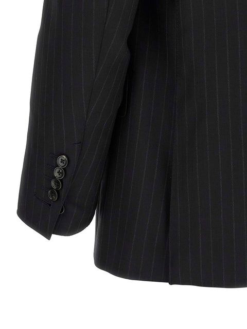 Tom Ford Pinstriped Double-breasted Dress