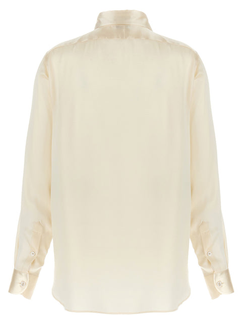 Tom Ford Pleated Plastron Shirt