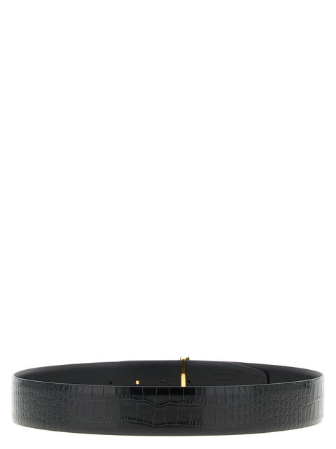 Tom Ford Reversible Crocodile Belt