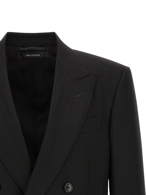 Tom Ford Satin Striped Blazer