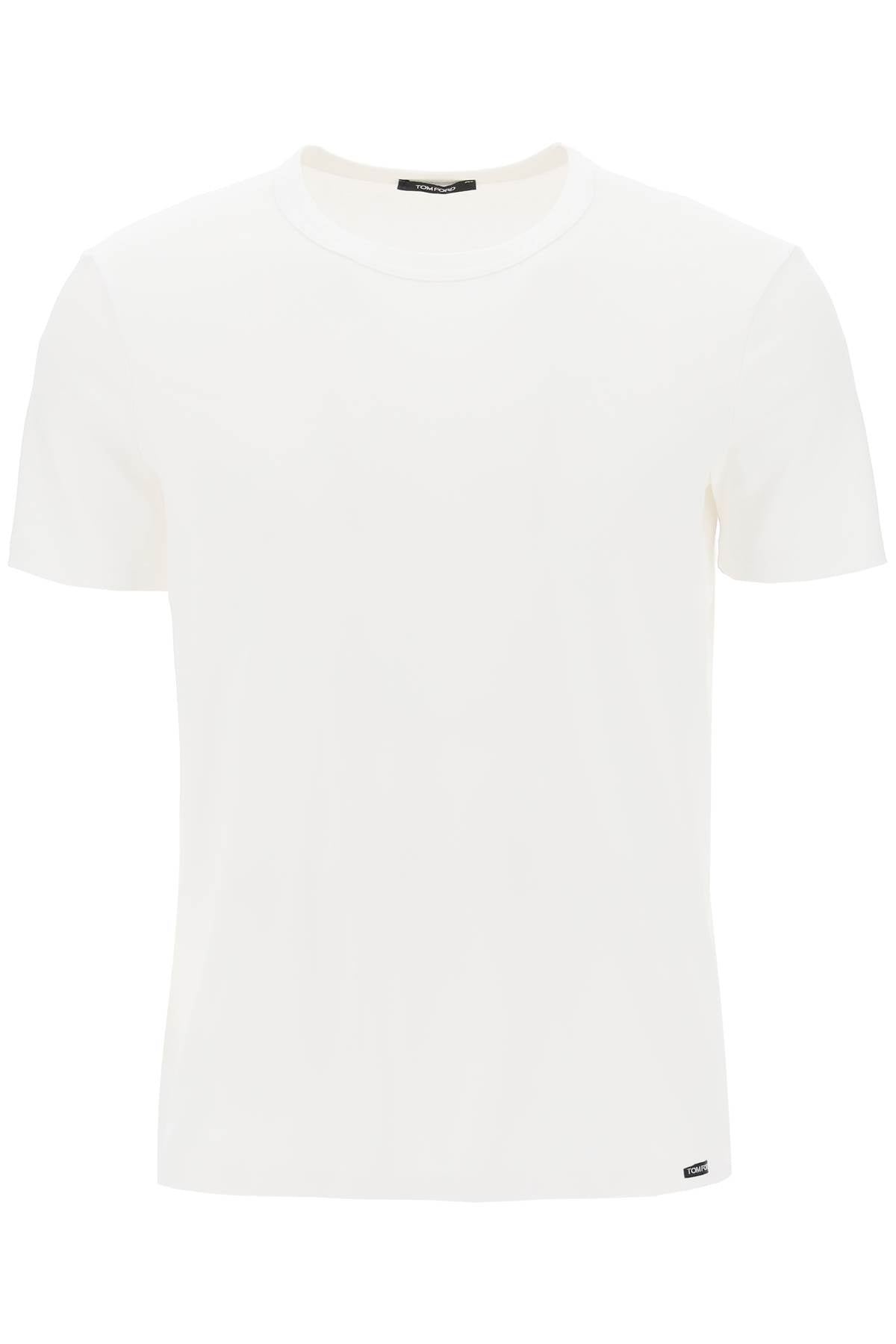 Tom Ford crew-neck t-shirt-men > clothing > topwear-Tom Ford-l-White-Urbanheer
