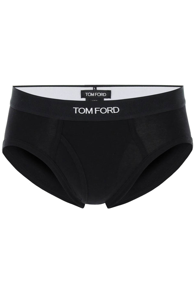 Tom ford logo band slip underwear with elastic-men > clothing > underwear and beachwear > underwear-Tom Ford-Urbanheer