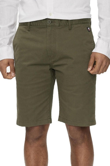 Tommy Hilfiger Jeans Men Shorts-Clothing Shorts-Tommy Hilfiger Jeans-green-W36-Urbanheer