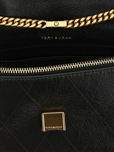 Tory Burch Charlie Quilted Crossbody Bag