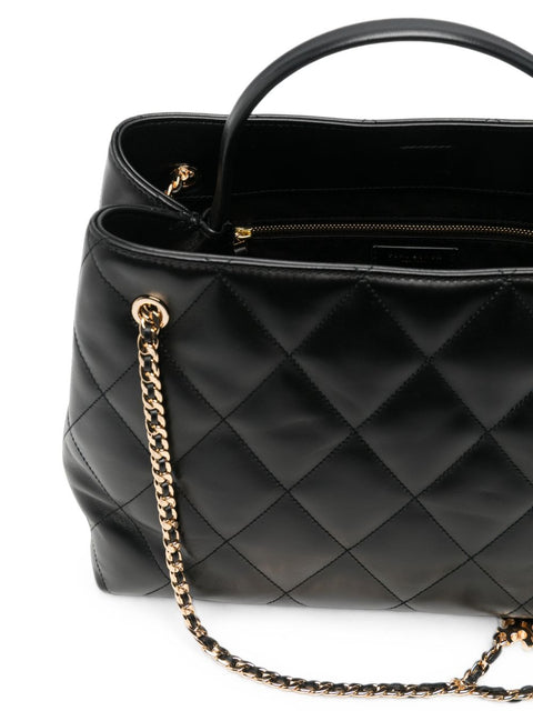 Tory Burch Fleming Leather Tote Bag