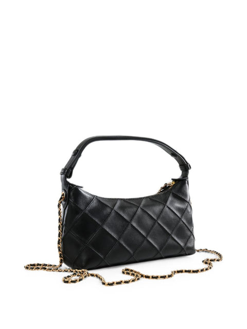 Tory Burch Fleming leather chain pouch