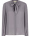 Tory Burch Georgette Bow Blouse