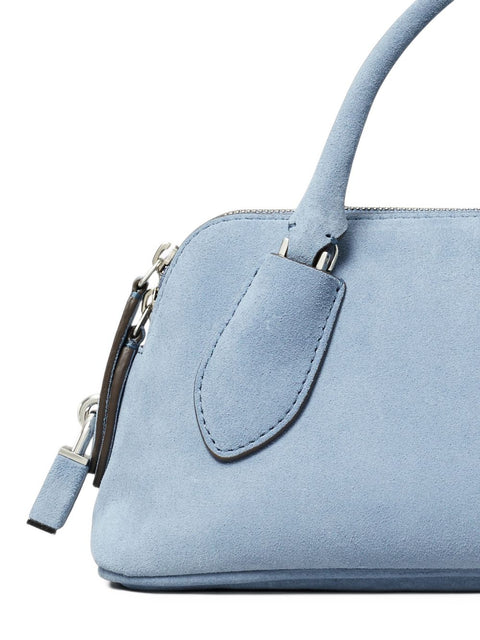 Tory Burch Lock suede leather handbag
