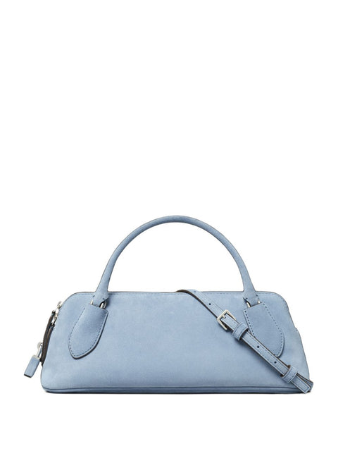 Tory Burch Lock suede leather handbag