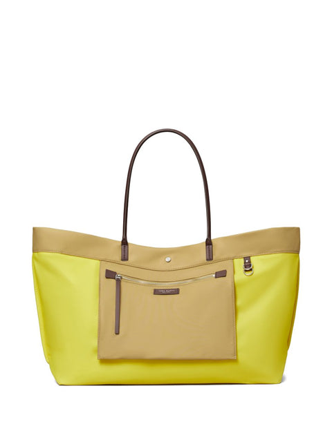 Tory Burch The Ella Twist Shopping Tote Bag