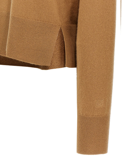 Toteme Cropped Turtleneck Turtleneck Sweater