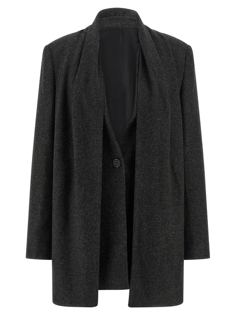 Toteme Scarf Blazer