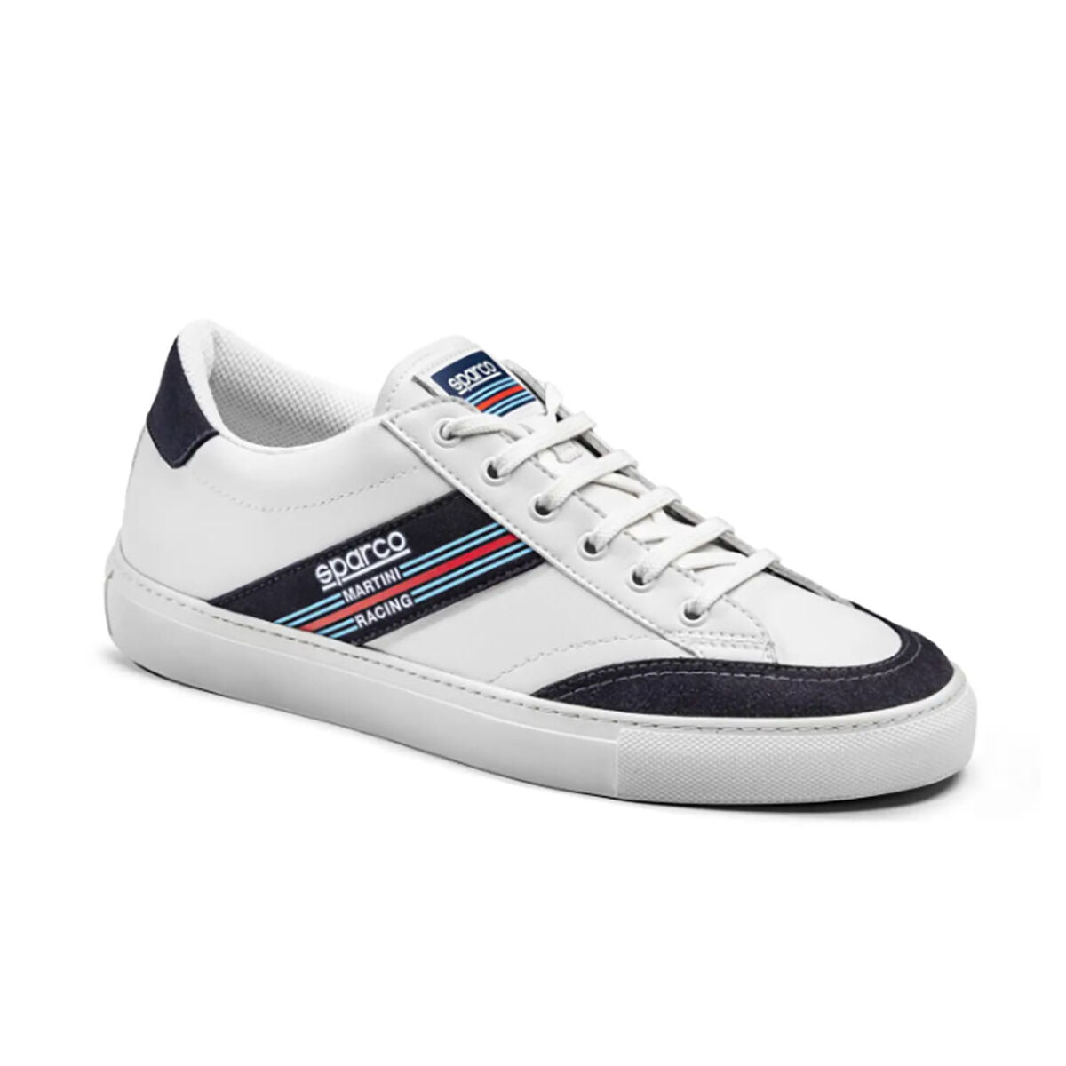 Trainers Sparco S-Time Martini Racing White-Shoes and accessories, Shoes-Sparco-Urbanheer