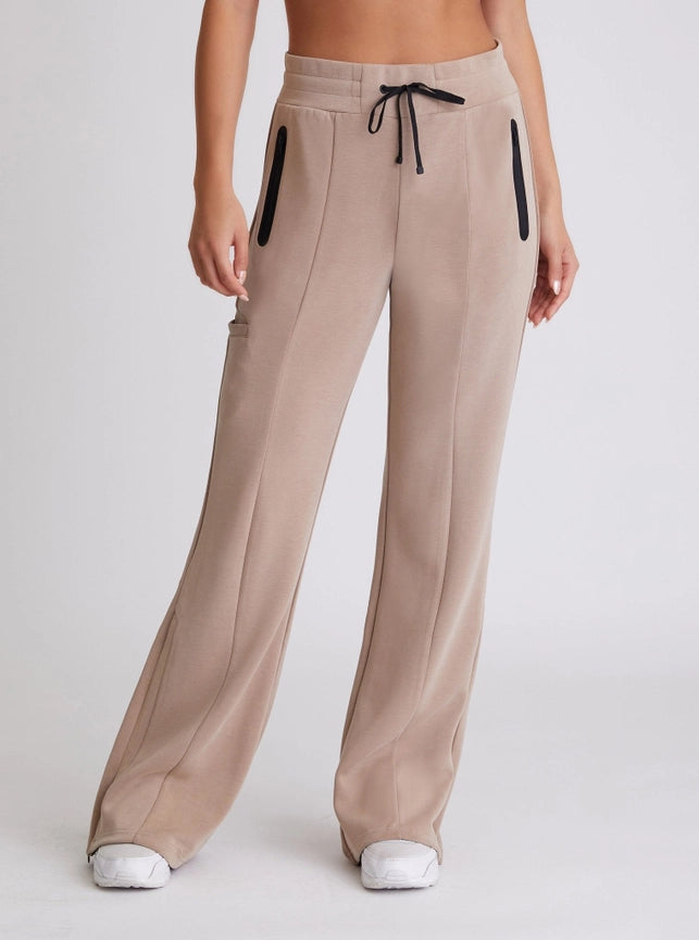 Travel Twin: Yuki Track Pant Jls Portabella-Pant-Blanc Noir-XS-Portabella-Urbanheer