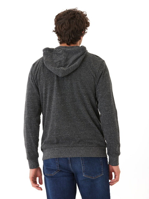 Triblend Breton Half Zip Hoodie