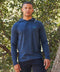 Triblend Embroidery Hoodie Tee