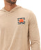 Triblend Embroidery Hoodie Tee