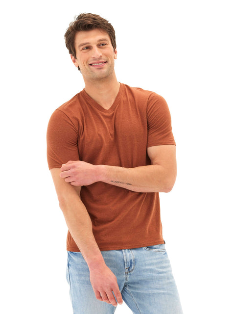 Triblend V-Neck Tee