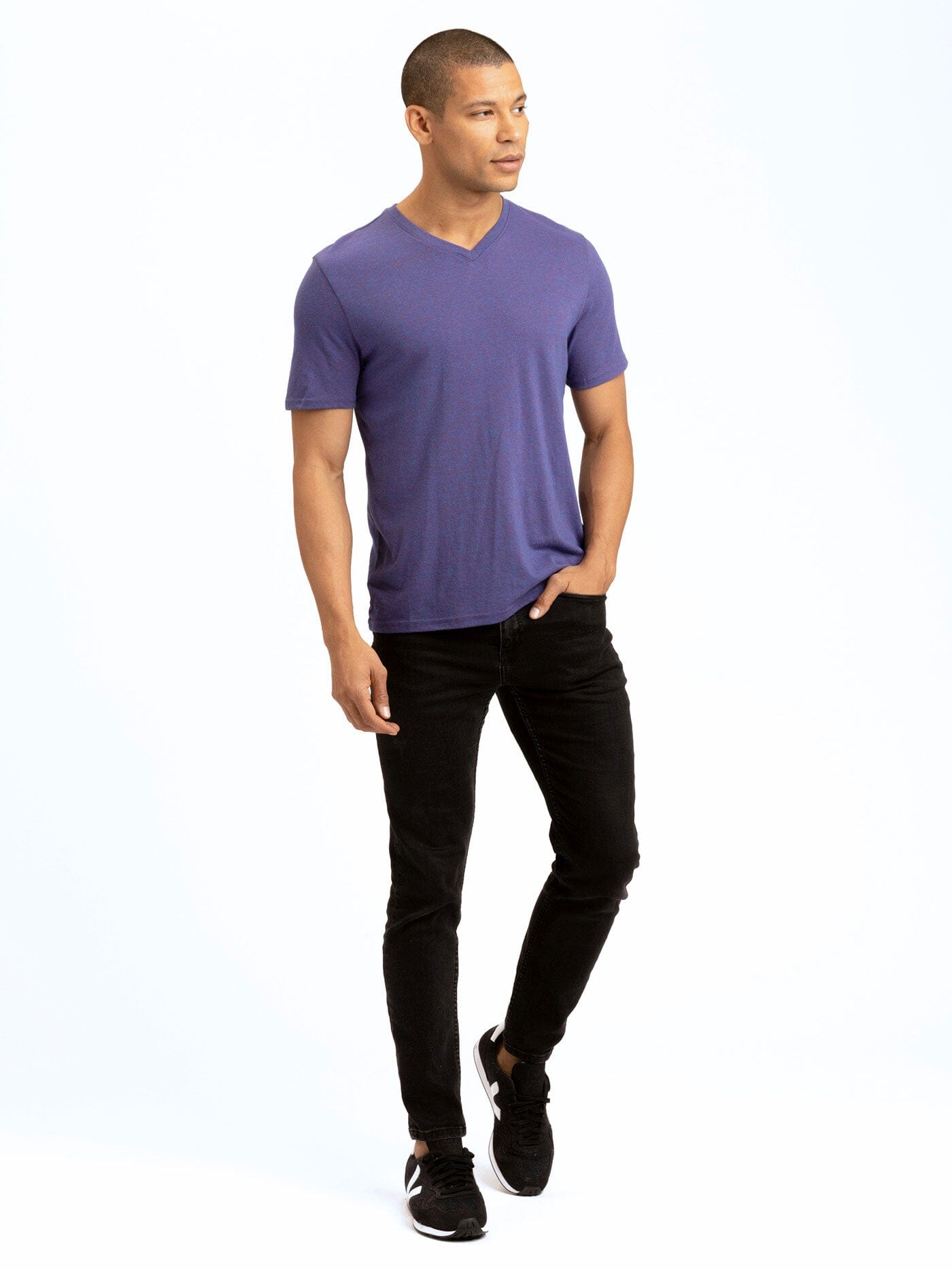 Triblend V-Neck Tee
