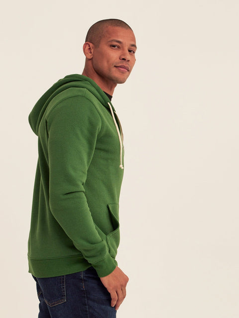 Triblend Zip Fleece Hoodie
