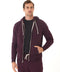 Triblend Zip Fleece Hoodie