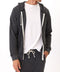 Triblend Zip Fleece Hoodie