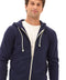 Triblend Zip Fleece Hoodie