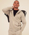 Triblend Zip Fleece Hoodie