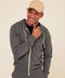 Triblend Zip Fleece Hoodie