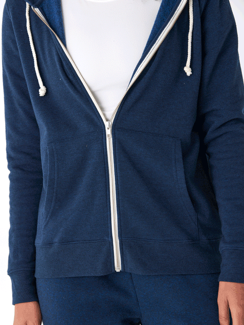 Triblend Zip Hoodie