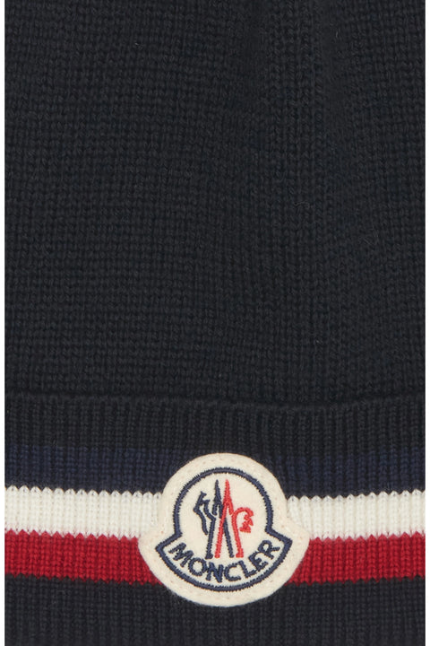 Tricolor Wool Beanie