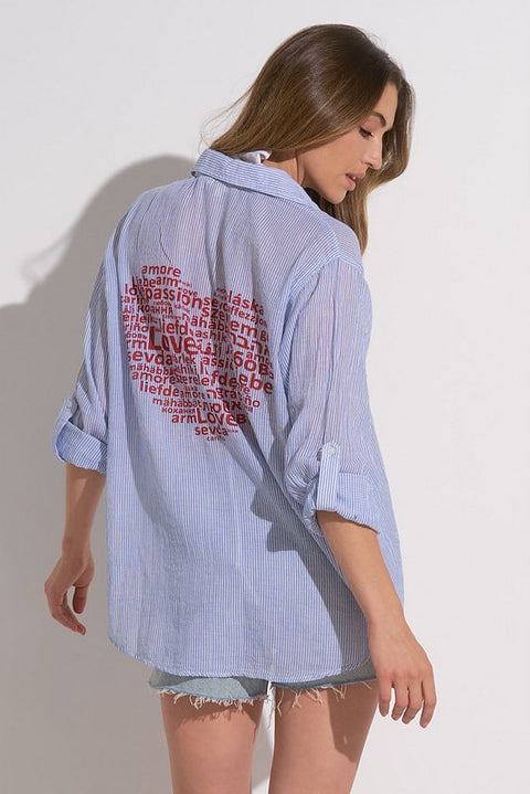 Tropical Button Down