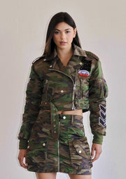 True Freedom Nylon MA-1 Rider Jacket Wood Camo-Jacket-Vibrant M.i.U-S-Urbanheer