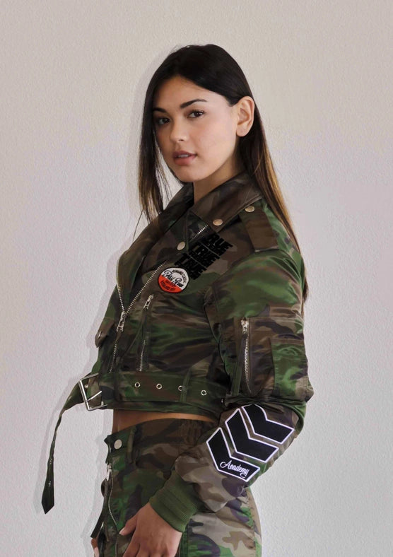 True Freedom Nylon MA-1 Rider Jacket Wood Camo-Jacket-Vibrant M.i.U-S-Urbanheer