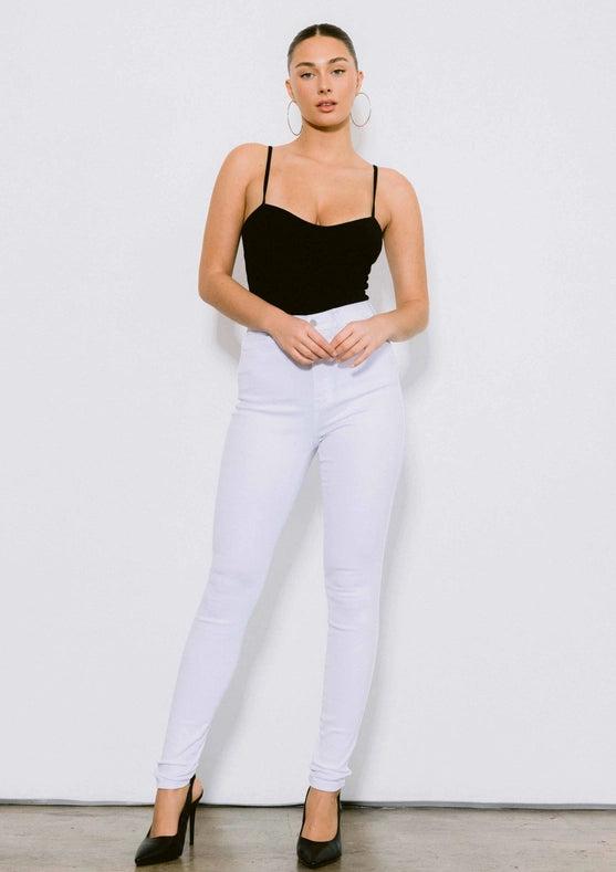 Trustfall Skinny Jeans White-Jeans-Vibrant M.i.U-1-WHITE-Urbanheer