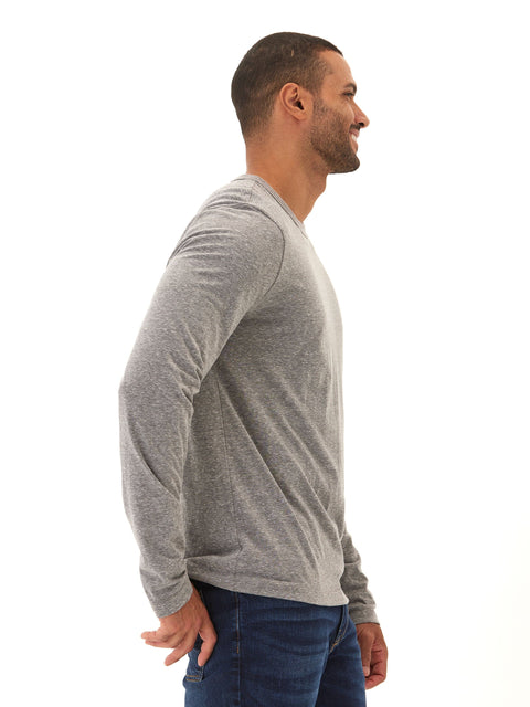 Tucker Triblend Long Sleeve Crew