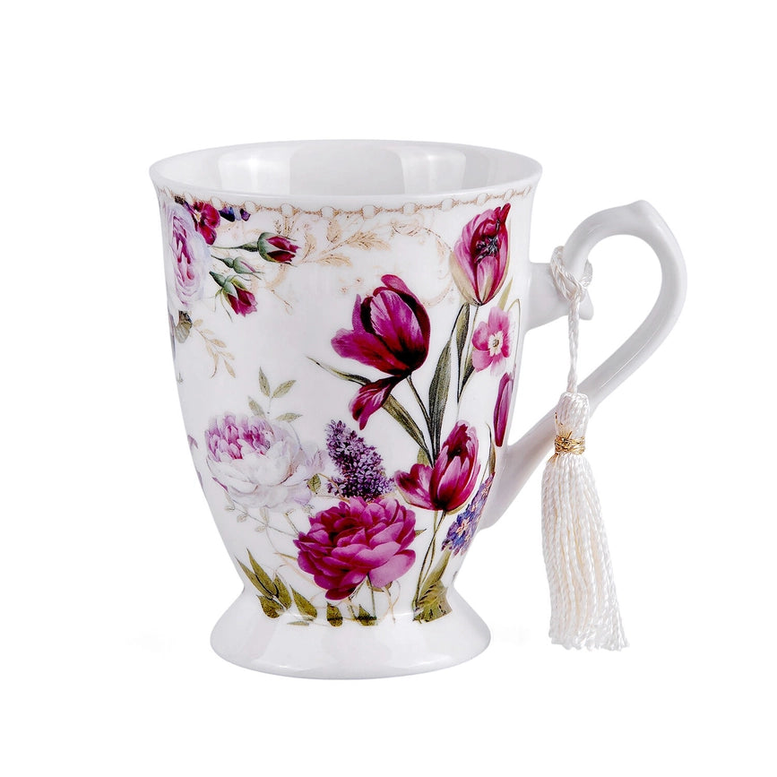 Tulip Tea/Coffee Tall Mug in Gift Box-Mug-STP-3.07 x 4.1" (7.8 x 10.5 cm)-Urbanheer