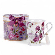 Tulip Tea/Coffee Tall Mug in Gift Box-Mug-STP-3.07 x 4.1" (7.8 x 10.5 cm)-Urbanheer