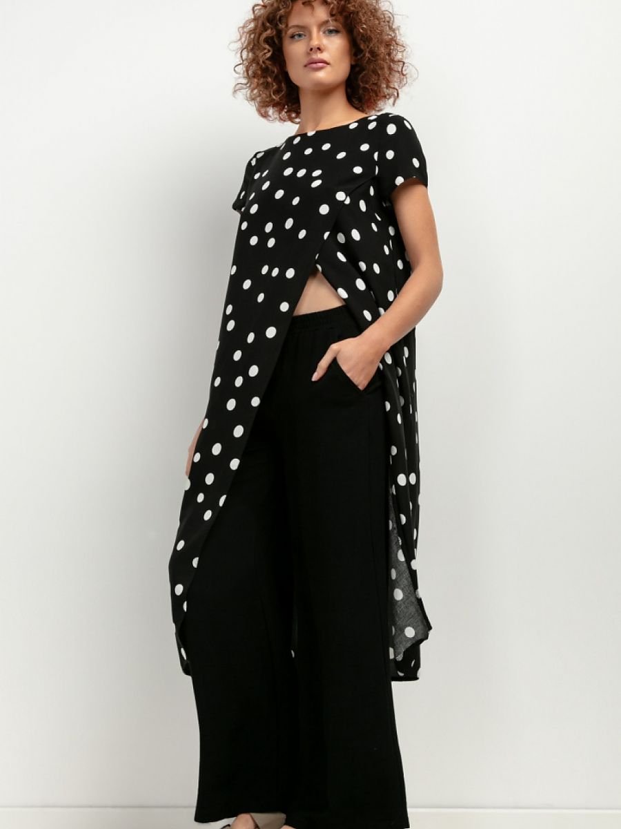 Tunic women outfit 198564 Tessita-Women`s Blouses, Tunics-Tessita-black-L-Urbanheer
