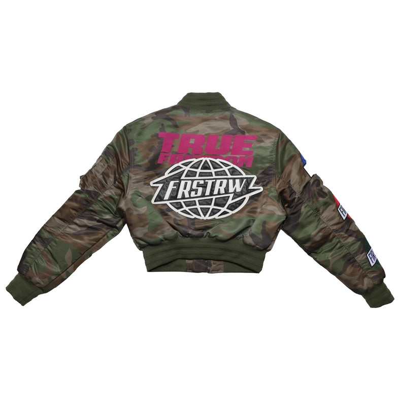 Ture Freedom Multi Patches MA-1 Jacket Wood Camo-Jacket-Vibrant M.i.U-S-Urbanheer
