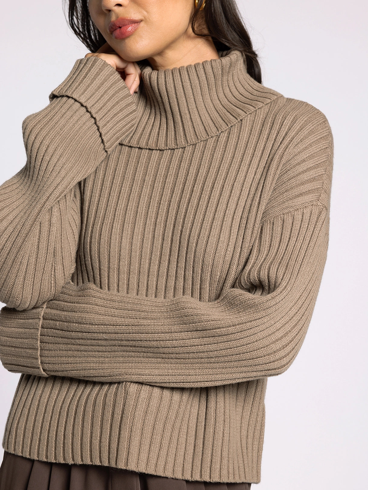 Turtle Neck Sweater - Virginia Sweater