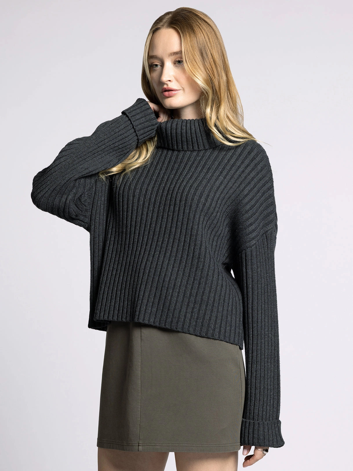 Turtle Neck Sweater - Virginia Sweater