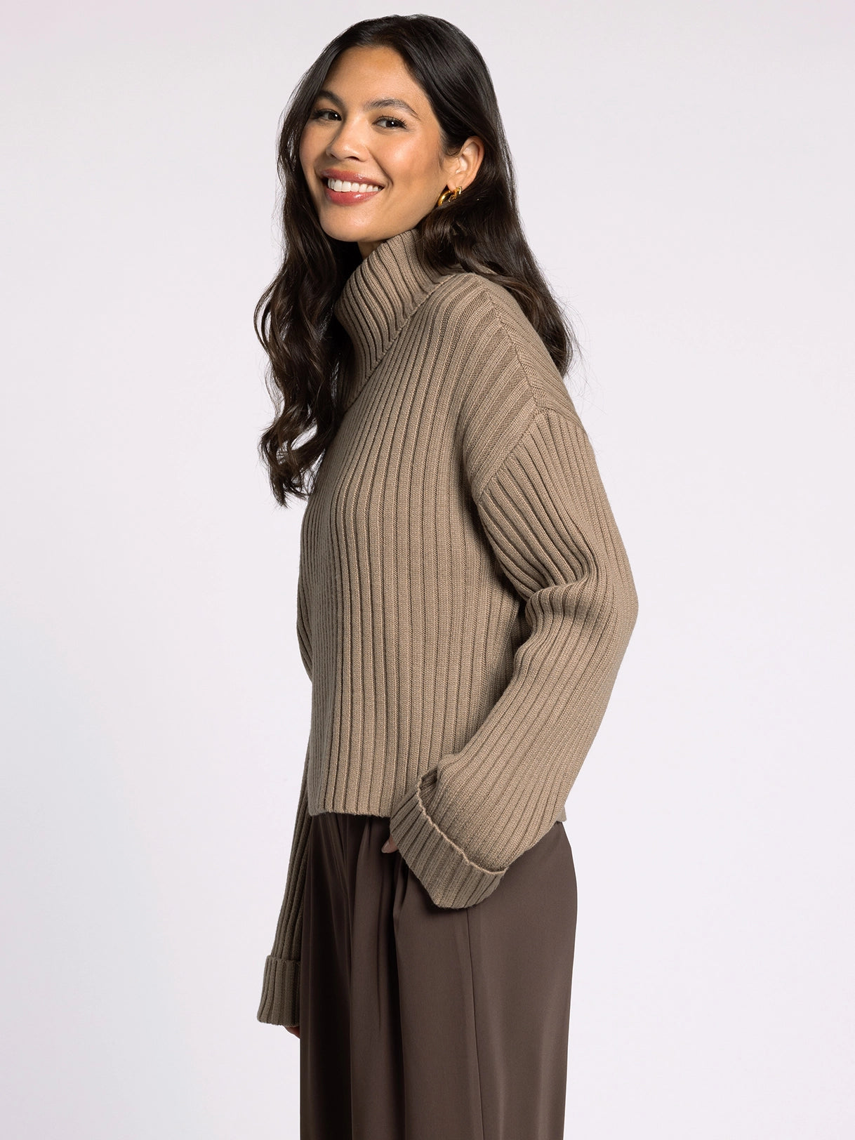 Turtle Neck Sweater - Virginia Sweater